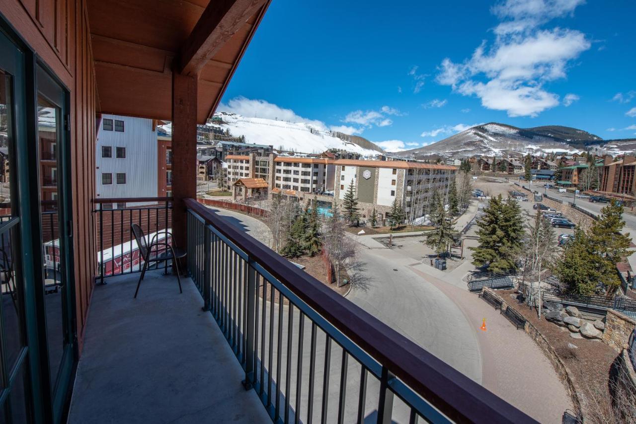 Two Bedroom Condo With Balcony Over Mountaineer Square - Just Steps From The Slopes! Condo Crested Butte Exterior photo
